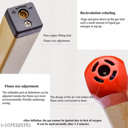 Match Stick Shaped Gas Lighter for Kitchen
